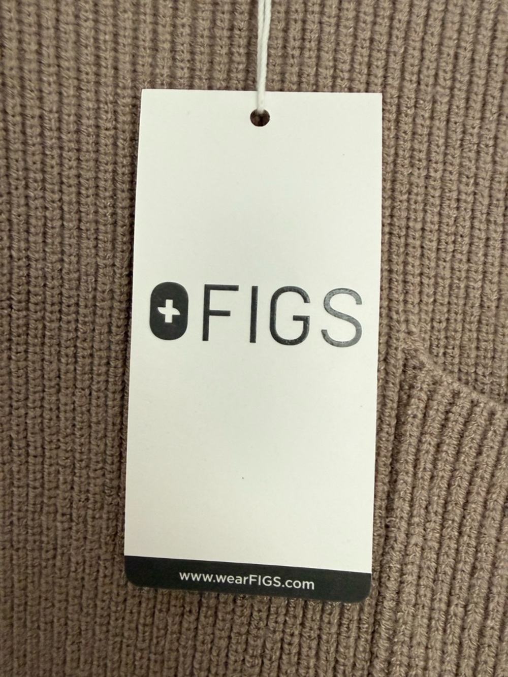 FIGS Scrubs Women's Loungewear Ribbed Knit Pocket Sweater NWT - Picture 4 of 6
